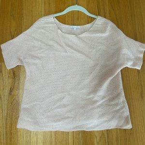Light pink 100% cashmere sweater